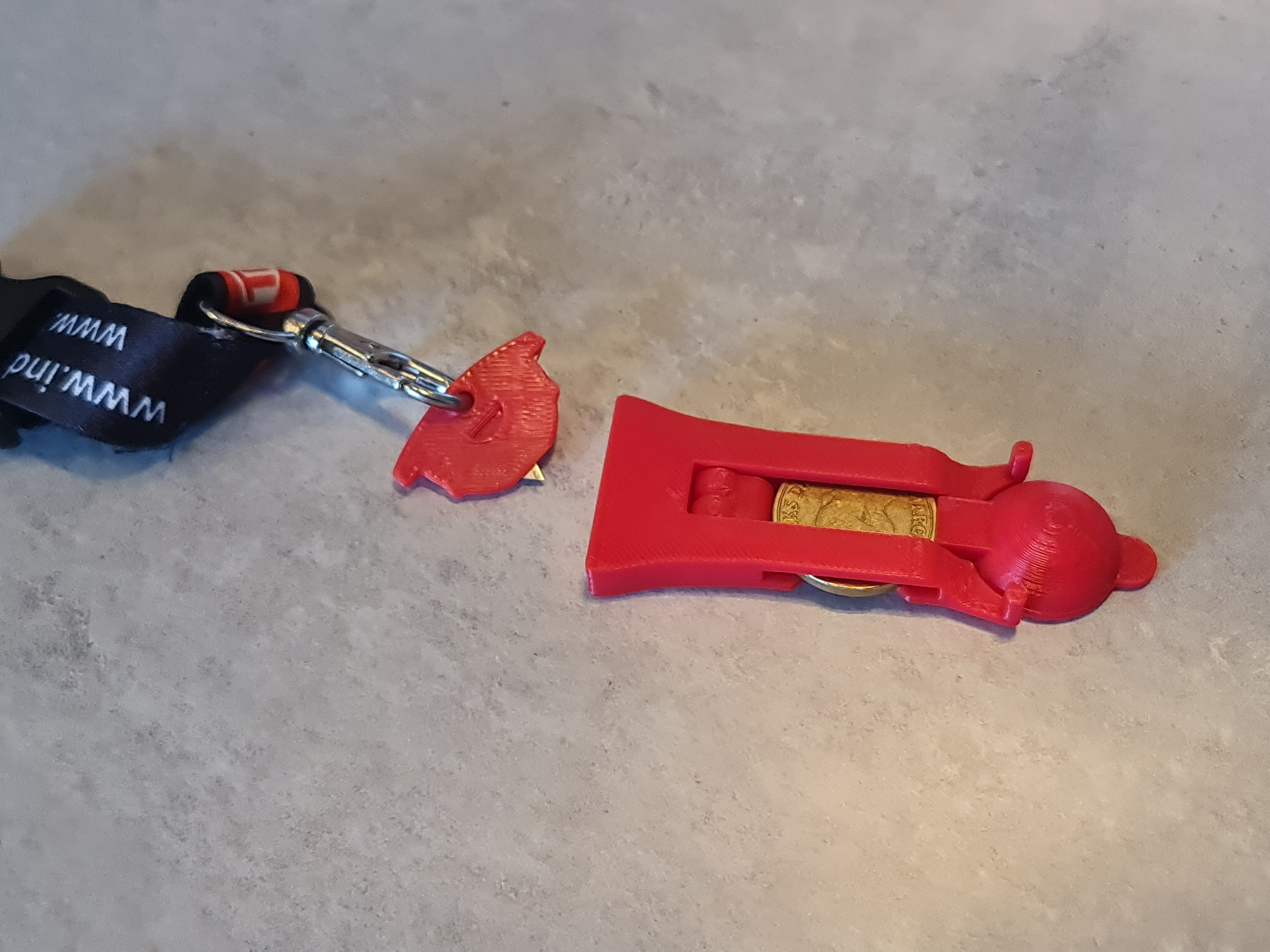 Download STL file Key Hanger & multi tool with catapult Print in