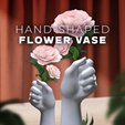 feed.png Hand-Shaped Flower Vase