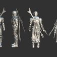 ALL-SIDES.jpg 3D file MANDALORIAN CHARACTER ACTION FIGURE.・3D printer design to download