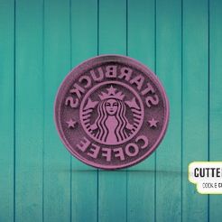 Starbucks.jpg Starbucks Logo Cookie Cutter