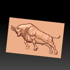 bull.jpg Бесплатный STL файл wall street bull・3D-печатный объект для загрузки, stlfilesfree