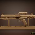 121823-StarWars-Trooper-Gun-Image-003.jpg RIFLE BLASTER E-11 SCULPTURE - TESTED AND READY FOR 3D PRINTING