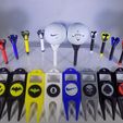 1_display_large.JPG Free STL file GOLF MULTI-TOOL / KEY CHAIN・3D printer design to download