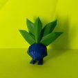 pokemon-low-polyDSC_0933.JPG Oddish Low Poly Plant Pokemon