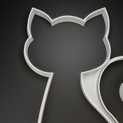 render_004.png CAT SILHOUETTE - COOKIE CUTTER