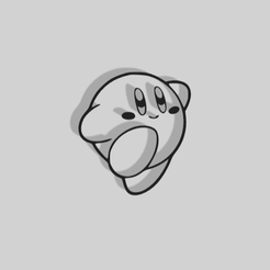 KIrby.png Kirby Decoration - 2D Art