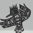 happy bird 2.jpg Happy Bird Kingfisher Bird Totem Native American Wall Art