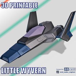 Cover.jpg Fichier 3D LITTLE WYVERN・Objet pour imprimante 3D à télécharger, Nerd_Maker_Engineer