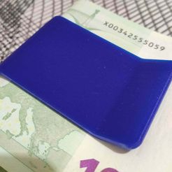 IMG_20210329_022501.jpg Free STL file Blank Money Clip・3D printing template to download