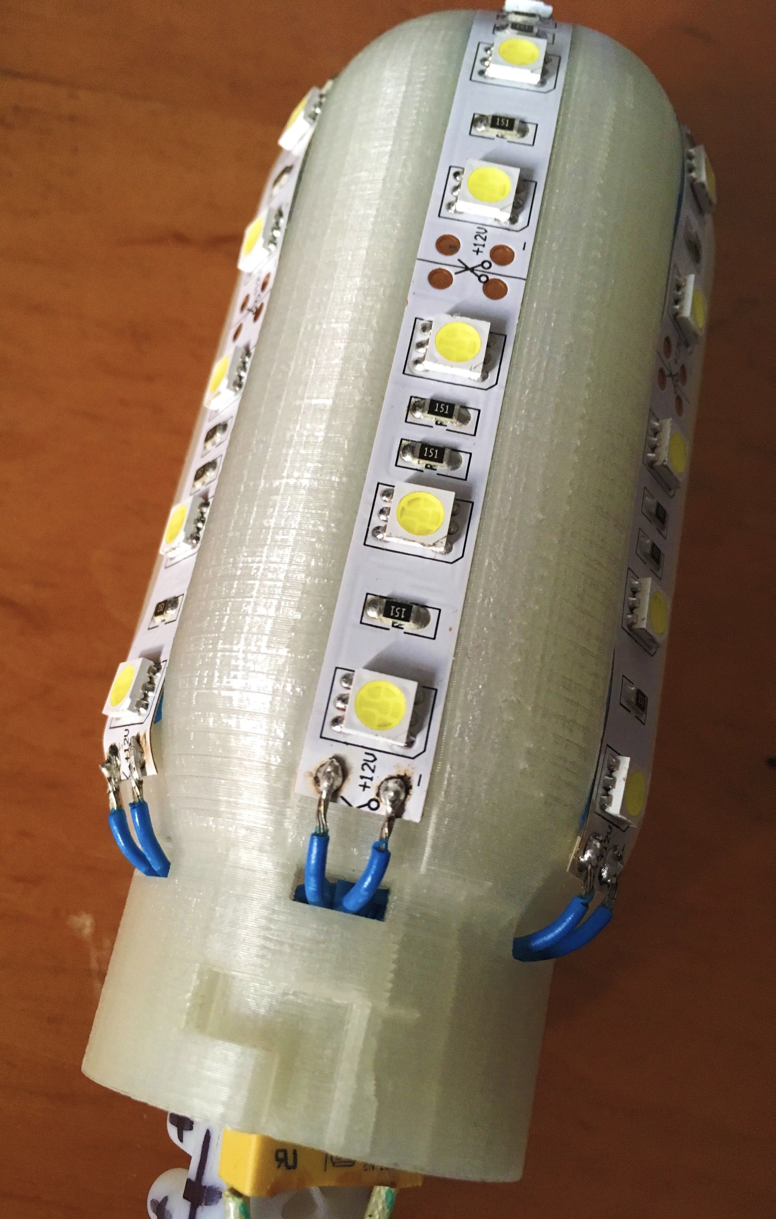STL file Led Strips Bulb・Model to download and 3D print・Cults