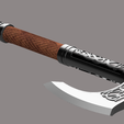 2.png Assassin's Creed: Valhalla - Eivor's axe 3D model