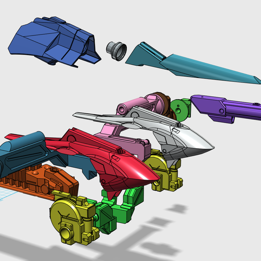 Queenly-Upper-Frame-Assembly-1.png Gundam AoZ - ARZ-124QN TR-6 Queenly [Conversion Kit]