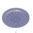 sewer-drain-VT01-grl-stl-02.jpg Flood floor shower Drain kit odor trap 3d-print