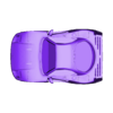 F40-Body.stl Carro Ferrari F40 em estilo de banda desenhada