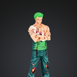 Zoro.png Roronoa Zoro - "Nothing Happened" Iconic Scene Figure