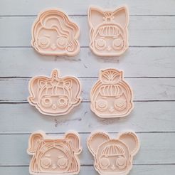 1b885b13-39b0-4ce6-b0b8-343378c9e256.jpg STL file LOL DOLLS COOKIE CUTTER・3D print design to download