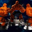 PATREON.COM/3DWICKED Wicked Marvel The Thing Sculpture: Tested and ready for 3d printing