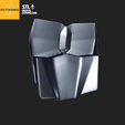 8.png 3D file The Mandalorian - Chest Plate Armour - 3D model - STL (digital download)・3D printer model to download