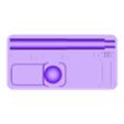 box - insertV2.1.stl Mala de viagem Insta 360 X3 para bastão de selfie de 120 cm + proteção para lentes de vidro de terceiros