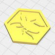 cockroach-prepare.png Cockroach Hexagon – 3D Printable Game Token