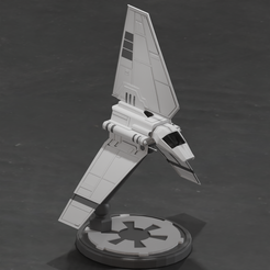 lambda.png Fichier STL navette lambda (Star Wars).・Modèle à télécharger et à imprimer en 3D