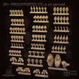 9.png Наборы для базирования черепов - орк, человек, циклоп, птица, демон (рельеф, диорама, настольные игры, варгейминг, элементы ландшафта)