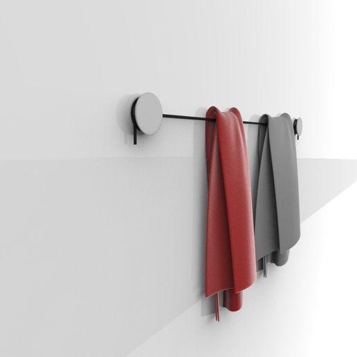 papertif.93.jpg REVERSIBLE - toilet paper and towel rail
