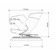 dimension.jpg Fichier STL Fossile de Dunkleosteus・Design pour imprimante 3D à télécharger, numfreedom