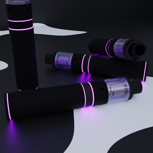 🎨 Modern Vape Design・ STL File for 3D printing・Cults
