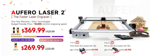 PR Aufero Laser 2 : The fastest laser engraver ever, is it actually made for novices?