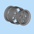 8.jpg Lowrider big wheels Donk Rims Gangster wheels 3D print
