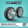 4.jpg MODENA wheels & tires set for 1:43 drift chassis