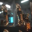 parms_c4.jpg Wrist mounted pistols for space knights (8 Poses)