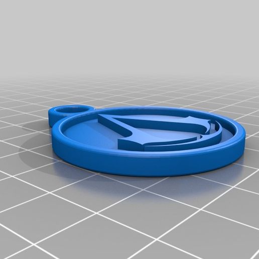 Assassins Creed 1 Keychain 3D model