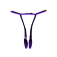 2 OLFACTORY NERVES I.stl 3D Cranial nerves & Facial Skull Model