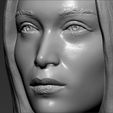 19.jpg Bella Hadid bust 3D printing ready stl obj formats