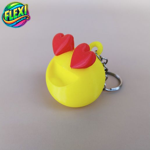 3.jpg Set of 3 Emoji Keychains