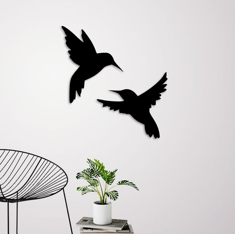 demo.jpg Fichier STL Décoration murale des oiseaux volants・Objet imprimable en 3D à télécharger, 3dprintlines