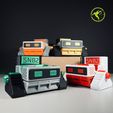 snb2_group-photo.jpg STL file SNB2: Sticky Note Bot (Snib) - Desktop Organizer・Template to download and 3D print