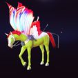 0_00001.jpg HORSE - DOWNLOAD Horse 3d model - for  3D Printing AND FBX RIGGED FOR 3D PROJECT PEGAUS PEGASUS HORSE 3D