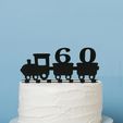 zápich-vlak-věk.jpg Cake Tooper - Train, 60 years