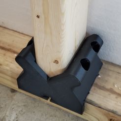 20210213_000535.jpg Free STL file 2x3 Stud Drill Alignment Jig・3D printer design to download