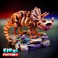 Dan-Sopala-Flexi-Factory-Skeleton-Triceratops_03.jpg Flexi Factory Print-in-Place Skeleton Triceratops Dinosaur