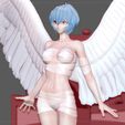 10.jpg REI AYANAMI ANGEL EVANGELION SEXY GIRL STATUE CUTE PRETTY ANIME CHARACTER 3D PRINT