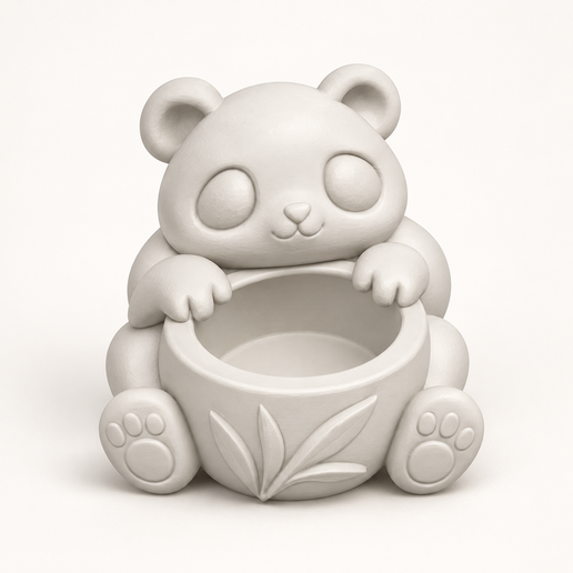 Maceta Panda Adorable
