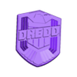 badge.stl Dredd 2012 bust