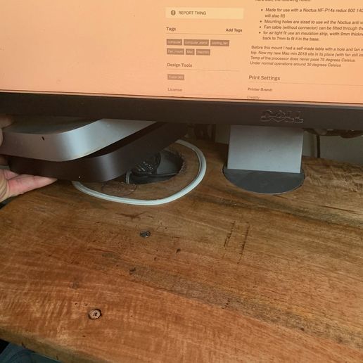 IMG_4244.jpeg Base del ventilador de refrigeración del Mac Mini (2012, 2015, 2018)