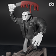 Jason3.png Jason Voorhees | Multi-Part Figure + Keychain Pendant | Halloween Decoration