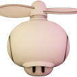 Propeller-Mushroom-wireframe.png Propelle Mushroom  (Mario)