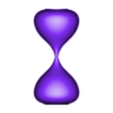 clear_-_rome_hourglass.STL Hourglass: Rome Wasn't Built in a Day